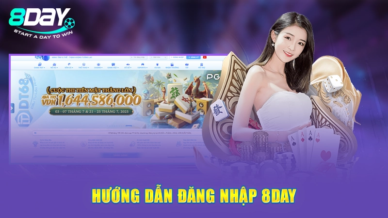 Hướng Dẫn Đăng Nhập 8Day Nhanh Chóng Chỉ Vài Thao Tác 1 Hướng dẫn đăng nhập 8Day