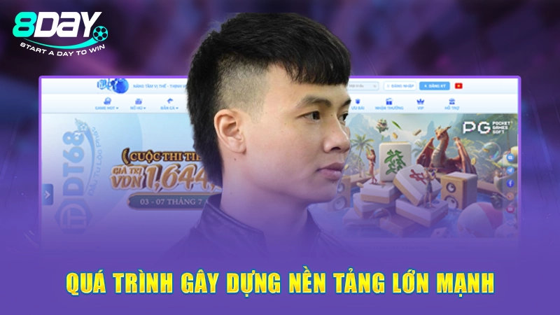 Tác Giả Ngô Bá Khá - Người Dẫn Lối 8Day Vươn Tầm Quốc Tế 2 Quá trình gây dựng nền tảng lớn mạnh