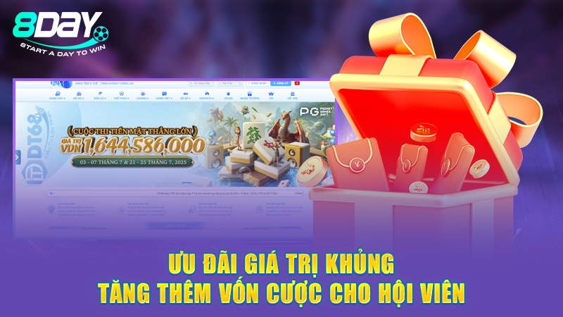 Trang Chủ 23 Ưu đãi giá trị khủng tăng thêm vốn cược cho hội viên