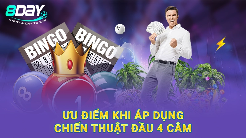 Đầu 4 Câm Đánh Lô Gì? Chia Sẻ Con Số May Mắn Từ 8Day 2 Ưu điểm khi áp dụng chiến thuật đầu 4 câm